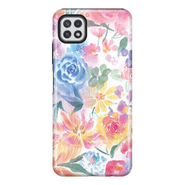 Tok GAIIA by Optishield® Samsung Galaxy A22 5G készülékekhez - Floral Delight Tok GAIIA by Optishield® Samsung Galaxy A22 5G készülékekhez - Floral Delight