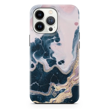 Tok GAIIA by Optishield® iPhone 13 Pro készülékekhez - Golden Glamour