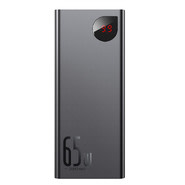 Power bank Baseus "Adaman" 65W USB-C és két USB kimenettel és gyorstöltéssel - 20000 mAh - fekete Power bank Baseus "Adaman" 65W USB-C és két USB kimenettel és gyorstöltéssel - 20000 mAh - fekete