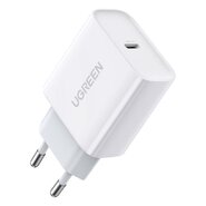 Fali töltő adapter Ugreen "GreenGo" - USB-C PD kimenettel és Quick Charge 4.0 gyorstöltéssel - Fali töltő adapter Ugreen "GreenGo" - USB-C PD kimenettel és Quick Charge 4.0 gyorstöltéssel -