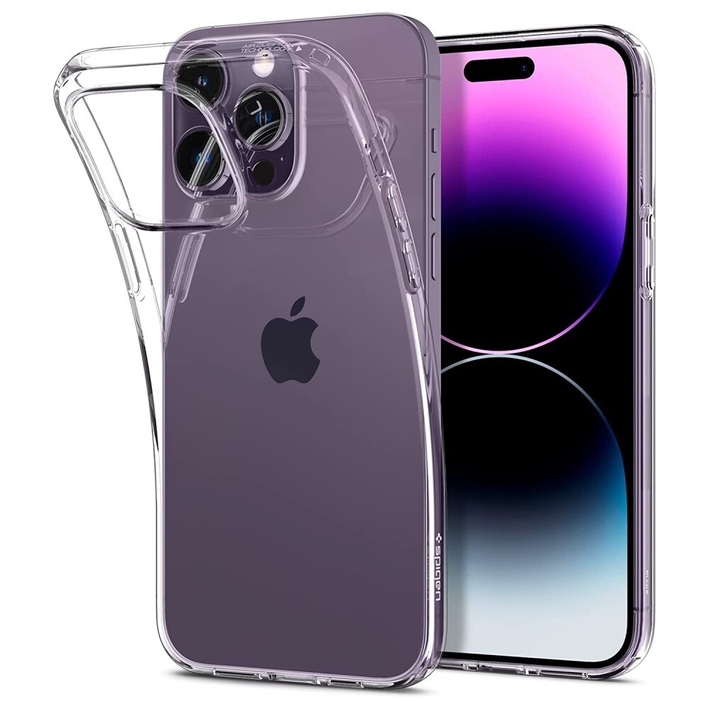 TPU gélt ok iPhone 15 Pro készülékekhez - átlátszó
