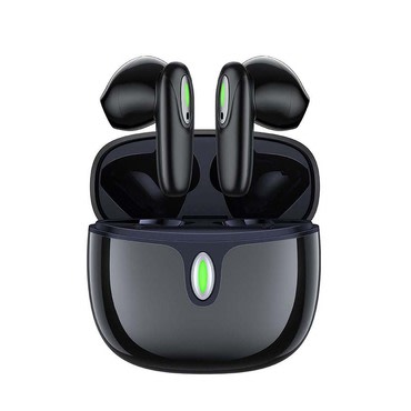 IPX4 vízálló Earbuds vezeték nélküli Bluetooth fülhallgató Capsule - raven black