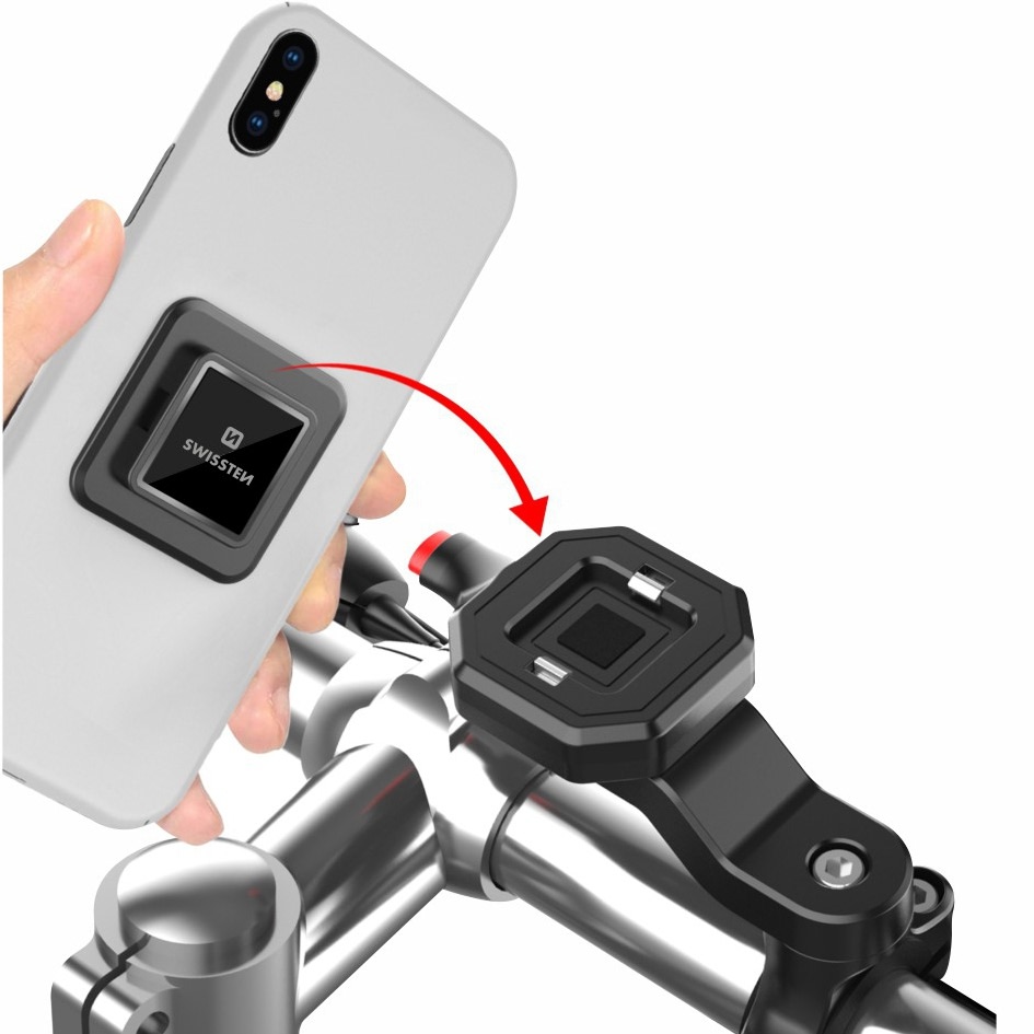 Kerékpártartó Swissten "Easy Lock" innovatív csatolóval