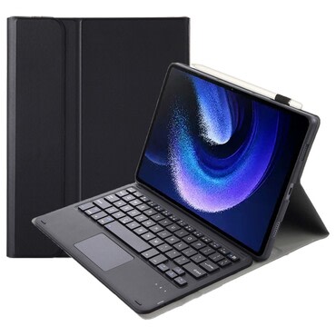 Irodai nyitható tok Bluetooth billentyűzettel Xiaomi Pad 6 / 6 Pro készülékekhez - fekete