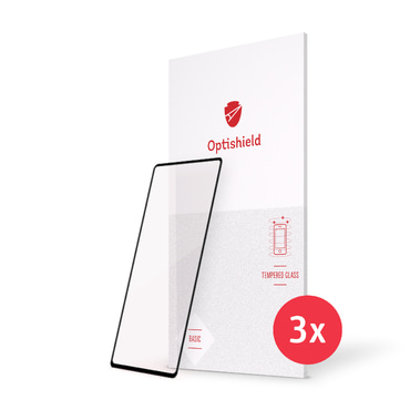 3-Pack Optishield 3D Full Body üvegfólia Google Pixel 7a készülékekhez