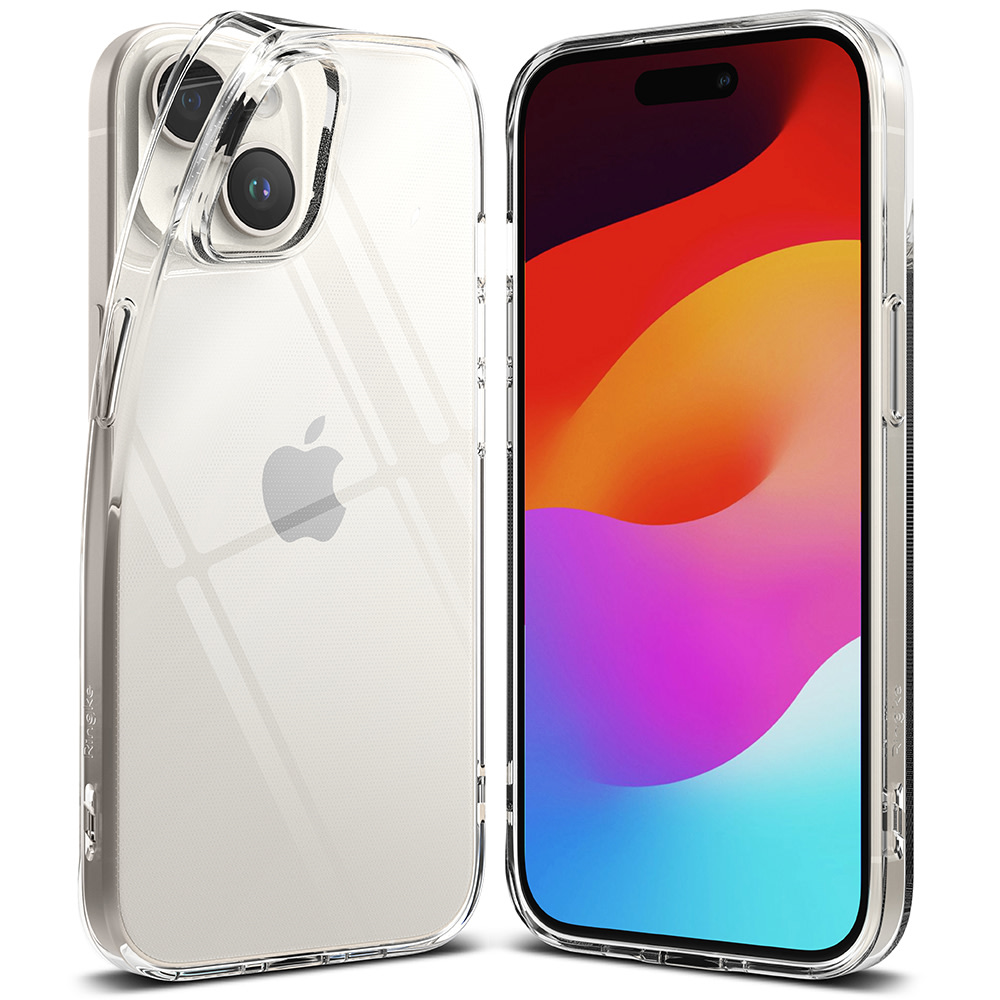 Tok Ringke "Air" iPhone 15 készülékekhez - clear