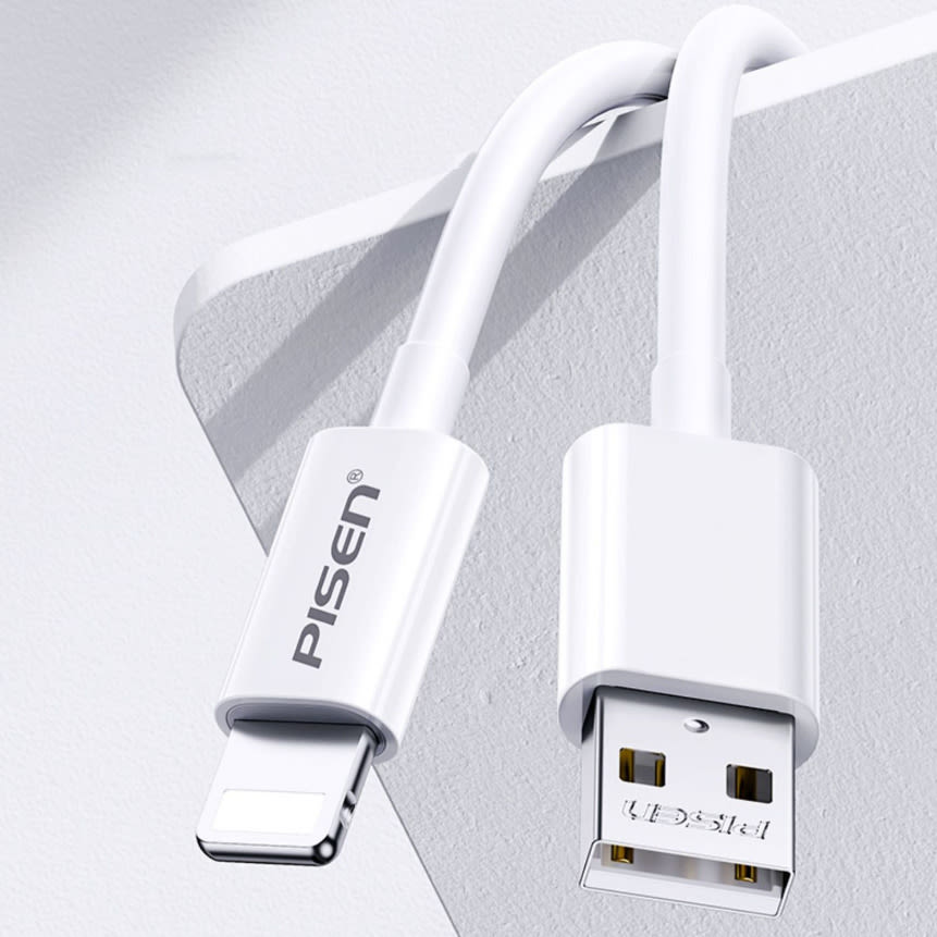 Lightning USB töltőkábel és adatkábel DataByte - 2m - jelly white