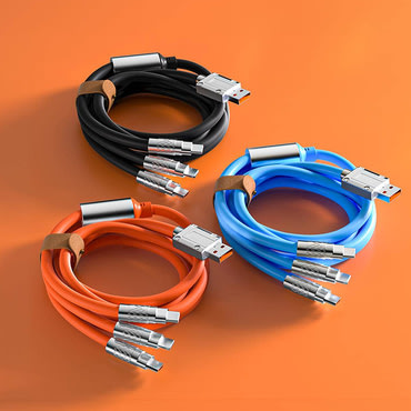 Fém töltőkábel és adatkábel UniFit Pro 120W 6A - 1.2m Fém töltőkábel és adatkábel UniFit Pro 120W 6A - 1.2m