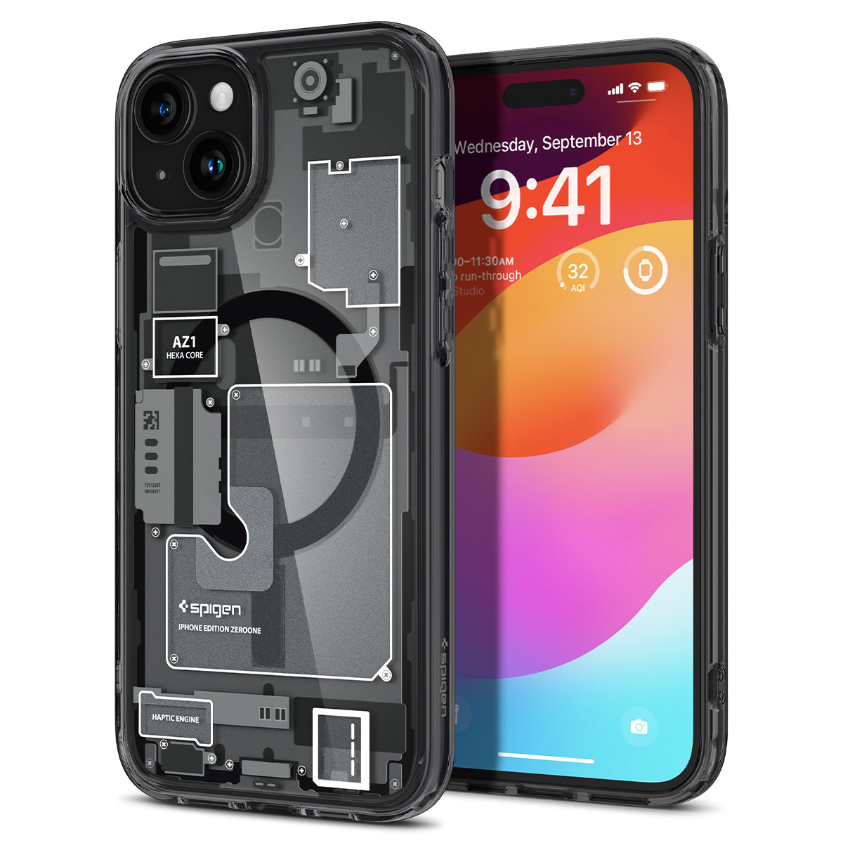 Tok Spigen "Ultra Hybrid Mag" iPhone 15 készülékekhez - zero one