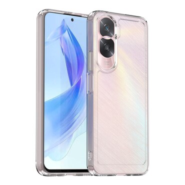 Hibrid tok "Frame Shield" Honor 90 Lite készülékekhez - átlátszó Hibrid tok "Frame Shield" Honor 90 Lite készülékekhez - átlátszó