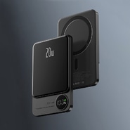 Mágneses Power bank UrbanMag 20W gyors vezeték nélküli töltéssel - 5000 / 10000 mAh