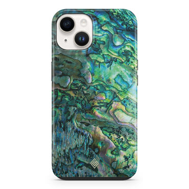 Tok GAIIA by Optishield® iPhone 15 Plus készülékekhez - Paua Shell