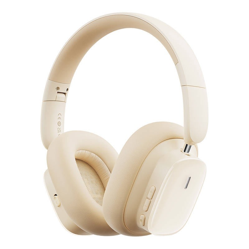 Bluetooth Over-Ear fejhallgató Baseus Bowie H1i Active Noise Cancelling technológiával - white