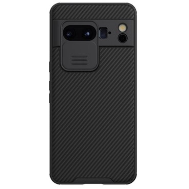 Prémium kemény tok Nillkin "CamShield Pro" Google Pixel 8 Pro készülékekhez - fekete