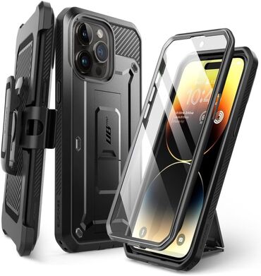Tok Supcase "Unicorn Beetle Pro" iPhone 15 Pro készülékekhez - black