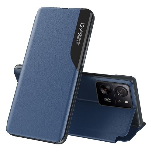 Nyitható tok "Edge View" Xiaomi 13T / 13T Pro készülékekhez - kék