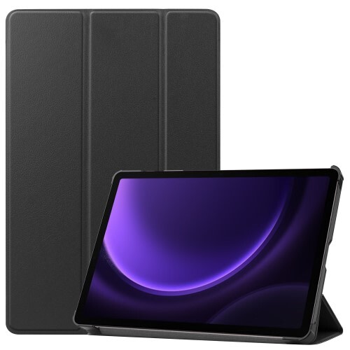 Rendkívül vékony nyitható tok "Fold" Samsung Galaxy Tab S9 FE / Tab S10 FE készülékekhez - fekete