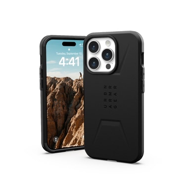 Tok UAG "Civilian" iPhone 15 Pro készülékekhez - black