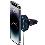 Prémium szellőzőrácsra helyezhető QI mágneses autós tartó iOttie "Velox Wireless Vent" mobilokhoz