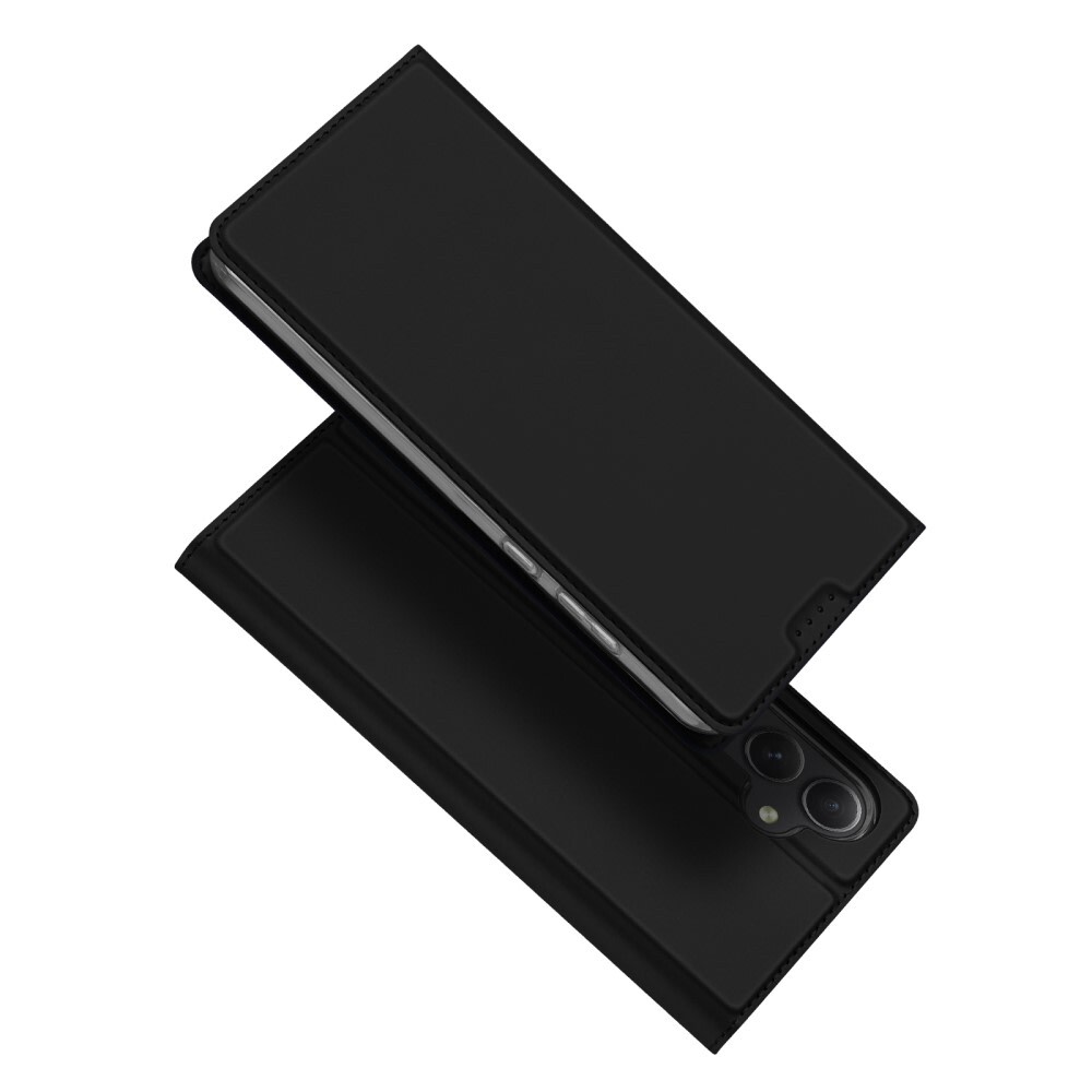 Nyitható tok "Skin" Samsung Galaxy S24 Plus készülékekhez - fekete