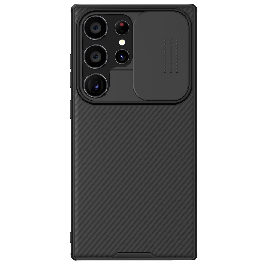 Prémium kemény tok Nillkin "CamShield Pro" Samsung Galaxy S24 Ultra készülékekhez - fekete