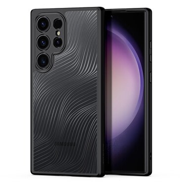 Prémium tok "Aimo" Samsung Galaxy S24 Ultra készülékekhez - átlátszó