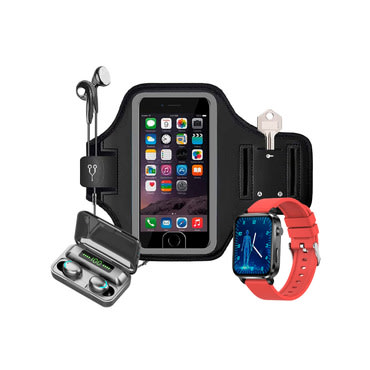 Runway Queen csomag lányoknak: okosóra, sportos tok és Bluetooth fülhallgató