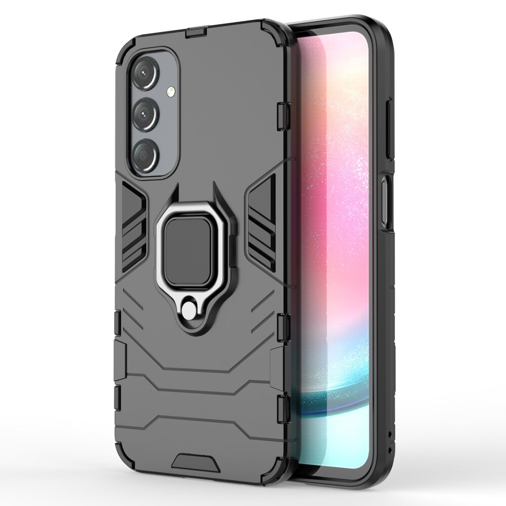 Strapabíró tok "Impact X Ring" Samsung Galaxy A25 készülékekhez - fekete
