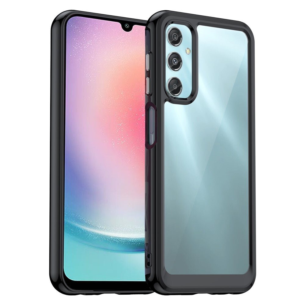 Hibrid tok "Frame SHield" Samsung Galaxy A25 készülékekhez - fekete