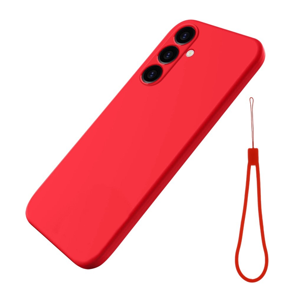 Szilikon tok Samsung Galaxy A25 készülékekhez - piros