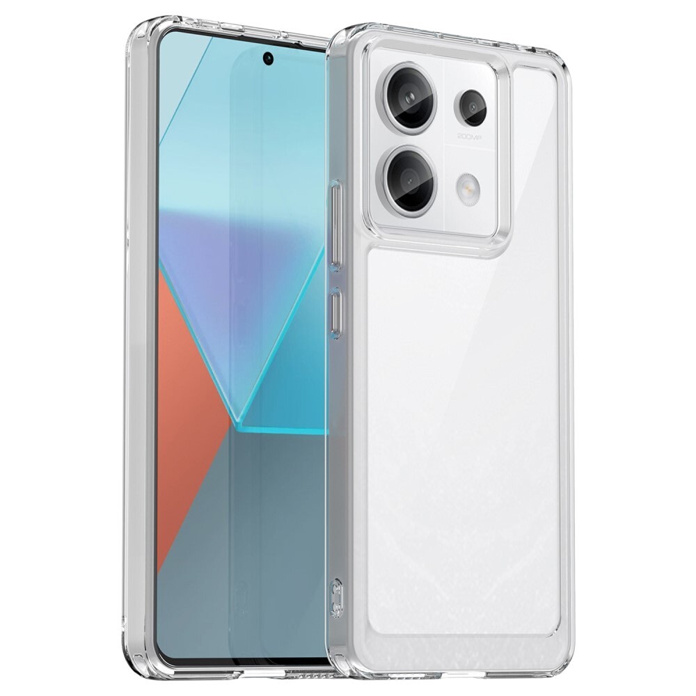 Hibrid tok "Frame Shield" Xiaomi Redmi Note 13 Pro 5G / Poco X6 készülékekhez - átlátszó
