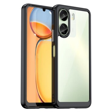 Hibrid tok "Frame SHield" Xiaomi Redmi 13C 4G / Poco C65 készülékekhez - fekete