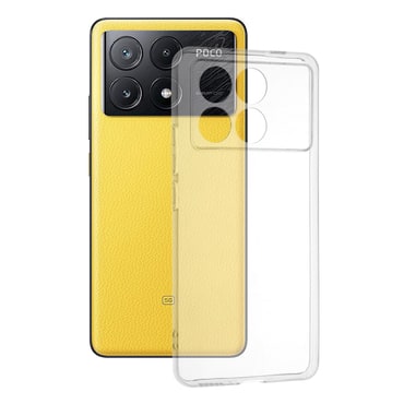TPU gél tok Xiaomi Poco X6 Pro készülékekhez - átlátszó