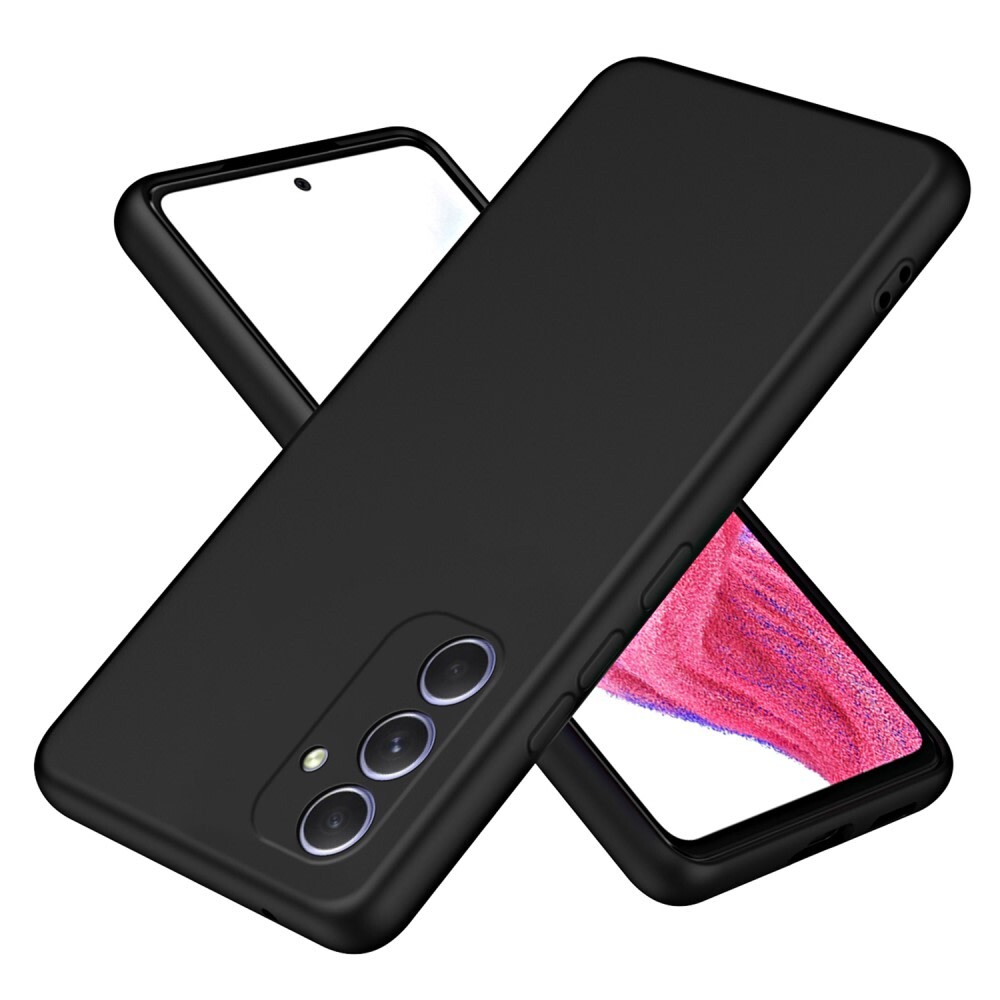 TPU gél tok Samsung Galaxy A55 készülékekhez - fekete
