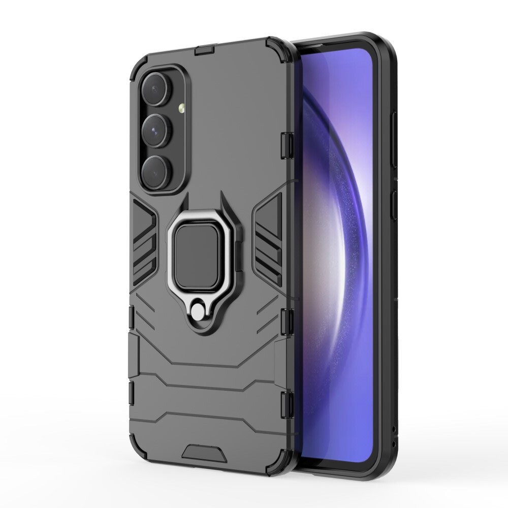 Strapabíró tok "Impact X Ring" Samsung Galaxy A55 készülékekhez - fekete