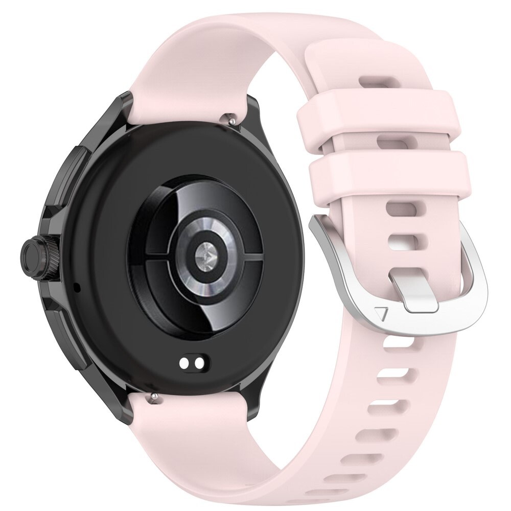 Szilikon óraszíj Xiaomi Watch S3 / Huawei Watch 2 Pro órákhoz - rózsaszín