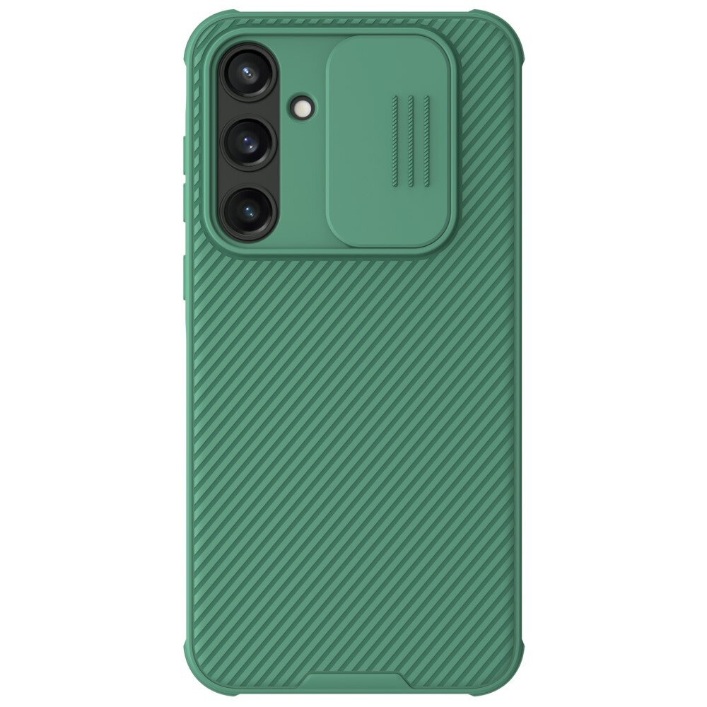 Prémium kemény tok Nillkin "CamShield Pro" Samsung Galaxy A35 készülékekhez - zöld