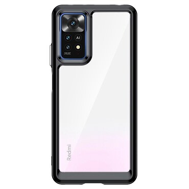 Hibrid tok "Frame Shield" Xiaomi Redmi Note 11 Pro / Redmi Note 11 Pro 5G készülékekhez - fekete Hibrid tok "Frame Shield" Xiaomi Redmi Note 11 Pro / Redmi Note 11 Pro 5G készülékekhez - fekete