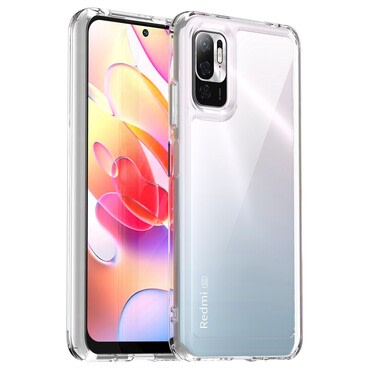 Hibrid tok "Frame Shield" Xiaomi Redmi Note 10 5G / Poco M3 Pro / Poco M3 Pro 5G készülékekhez - átlátszó