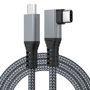 Rendkívül hosszú USB-C - USB-C kábel LongMe X5 - 6m - gunmetal