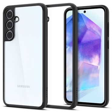 Tok Spigen "Ultra Hybrid" Samsung Galaxy A55 készülékekhez - matte black