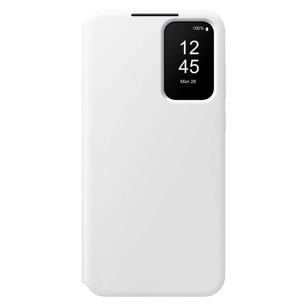 Eredeti tok Samsung "Clear View" Samsung Galaxy A55 készülékekhez - fehér