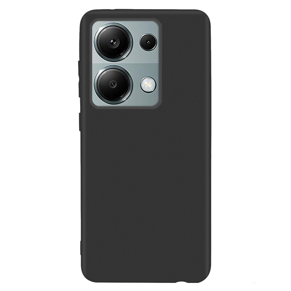 TPU gél tok Xiaomi Redmi Note 13 Pro 4G / Poco M6 Pro készülékekhez - fekete