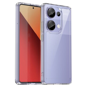 Hibrid tok "Frame Shield" Xiaomi Redmi Note 13 Pro 4G / Poco M6 Pro készülékekhez - átlátszó