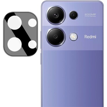 Full Body üvegfólia hátsó kamerára Xiaomi Redmi Note 13 Pro 4G / Poco M6 Pro készülékekhez - fekete