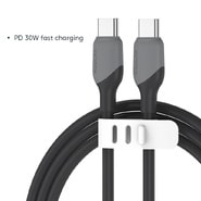 USB-C - USB-C kábel SyncFlow Gen2 PD 30W támogatással - 2 m - liquid black
