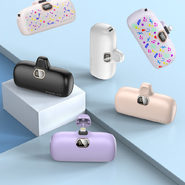 Ultra hordozható power bank InstaPower: mini pót akkumulátor gyors 20W töltéssel és nagy 5000mAh kapacitással