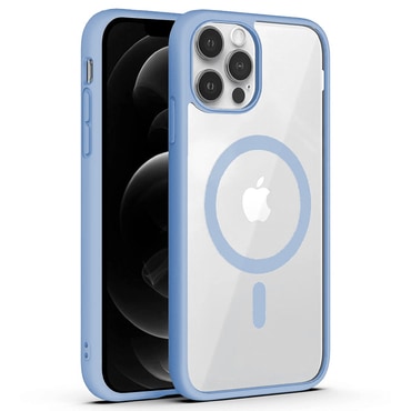 Hibrid tok "PastelMag" MagSafe mágnessel iPhone 15 Pro Max készülékekhez - sky blue