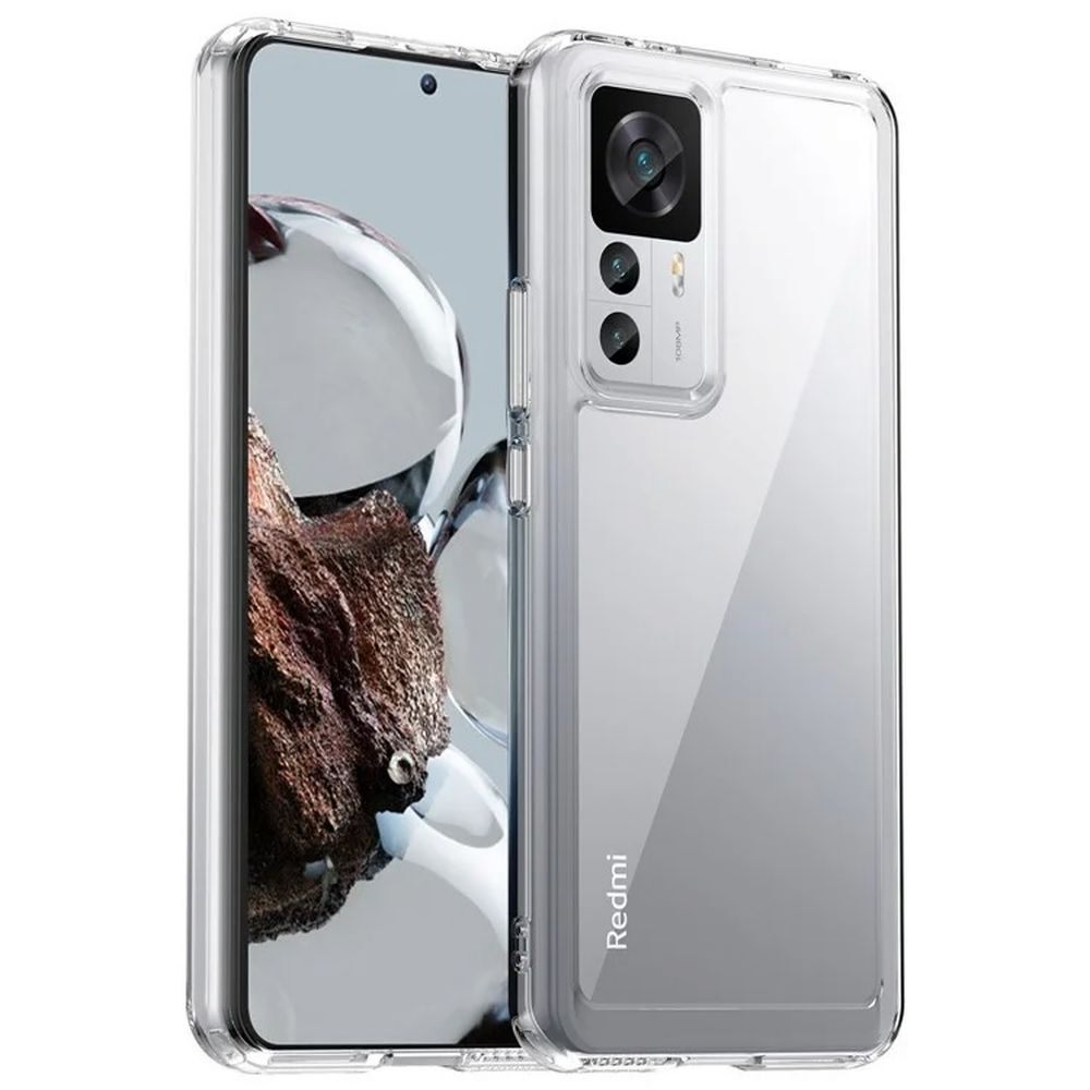 Hibrid tok "Frame Shield" Xiaomi 13T / 13T Pro készülékekhez - átlátszó