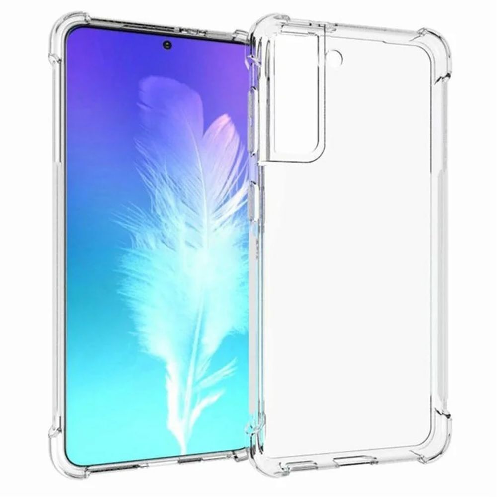 TPU gél tok "Guard" Samsung Galaxy S21 készülékekhez - átlátszó